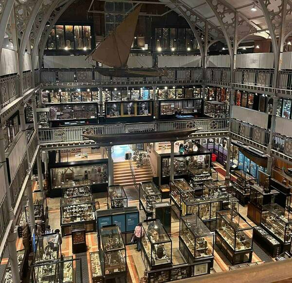 The Pitt Rivers Museum at the University of Oxford.