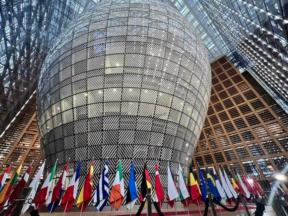 Europa Building in Brussels.